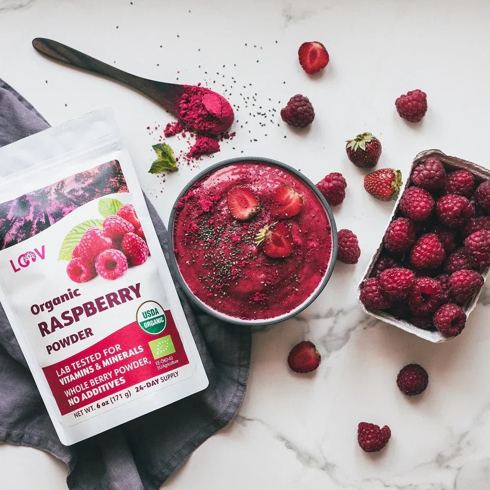 Smoothie bowl velours à la framboise - Farmatuur