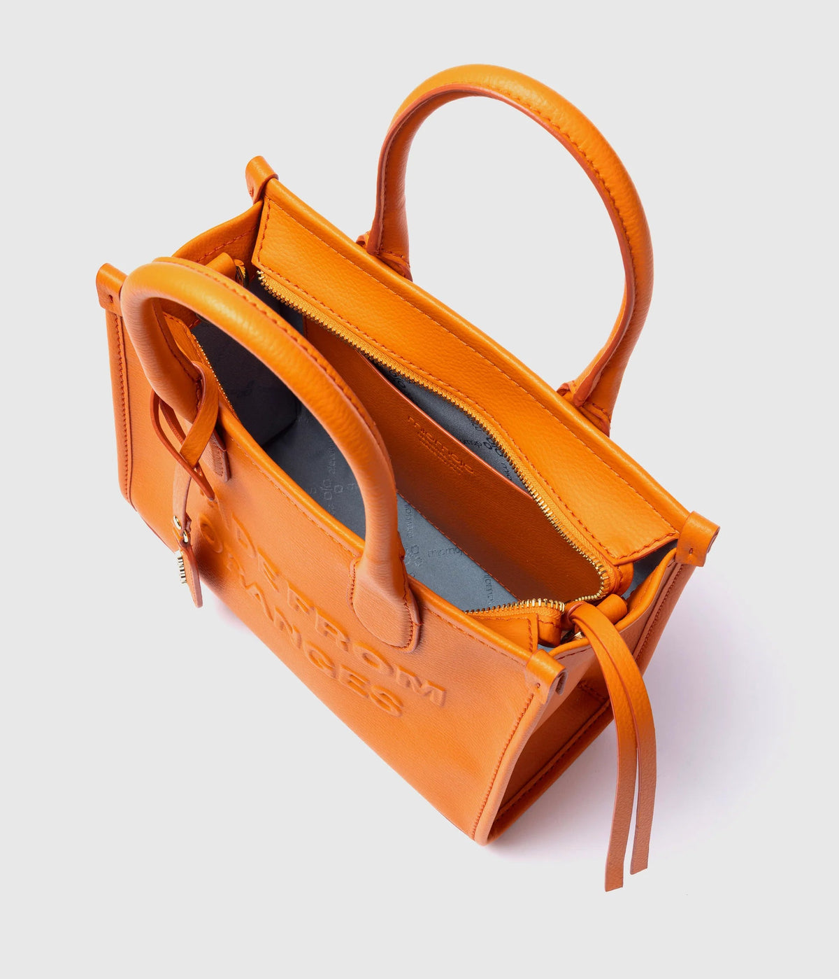 Alima Deluxe Tote M (à base d'orange) - Farmatuur
