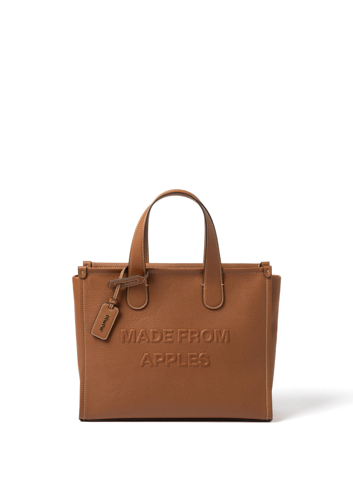 Sac cabas Alma L Cognac - pomme - Farmatuur