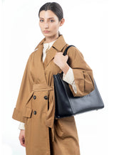 Sac cabas Alma L Nero - pomme - Farmatuur