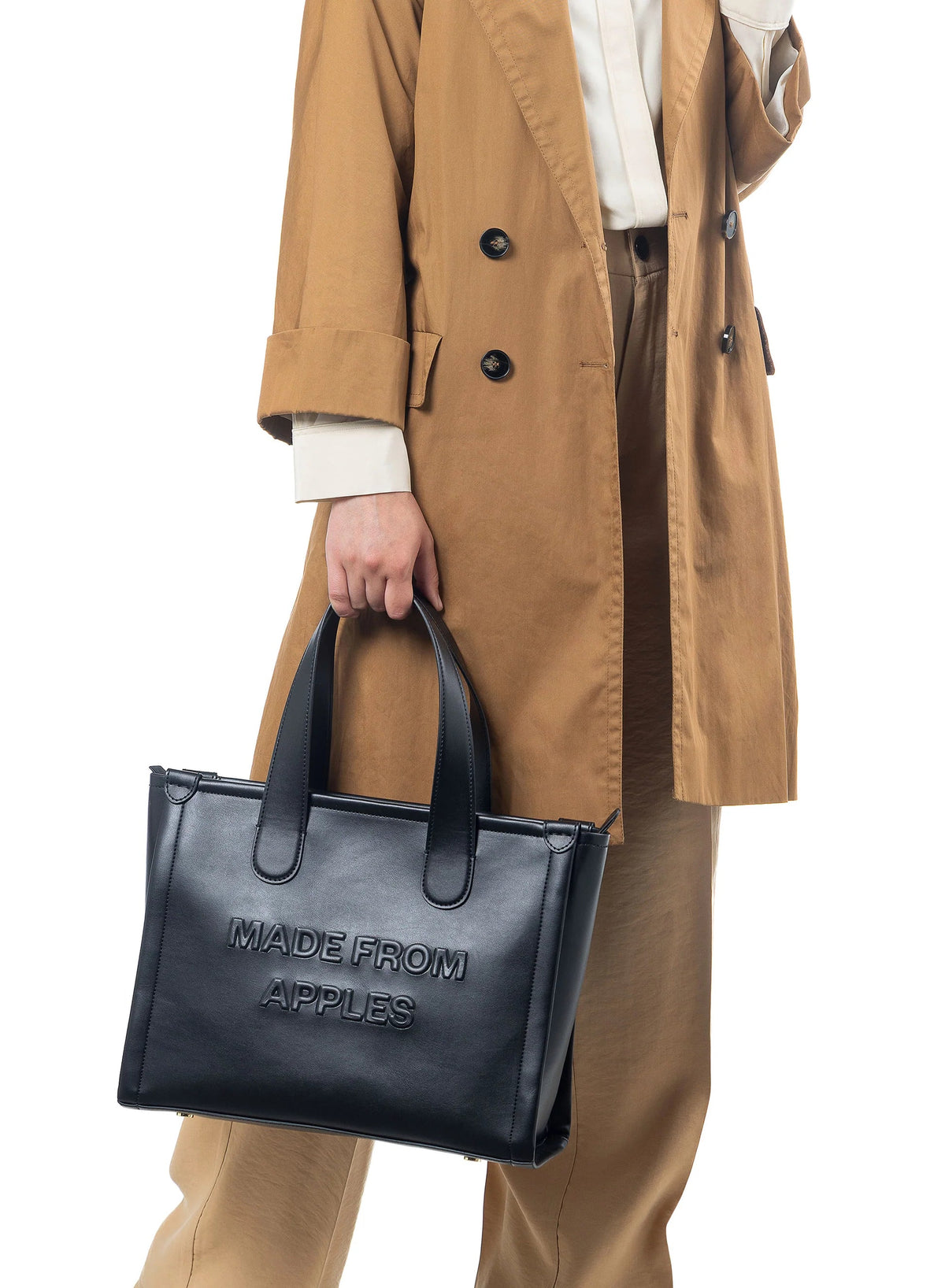 Sac cabas Alma L Nero - pomme - Farmatuur