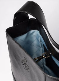 Sac seau Aria noir - olive - Farmatuur