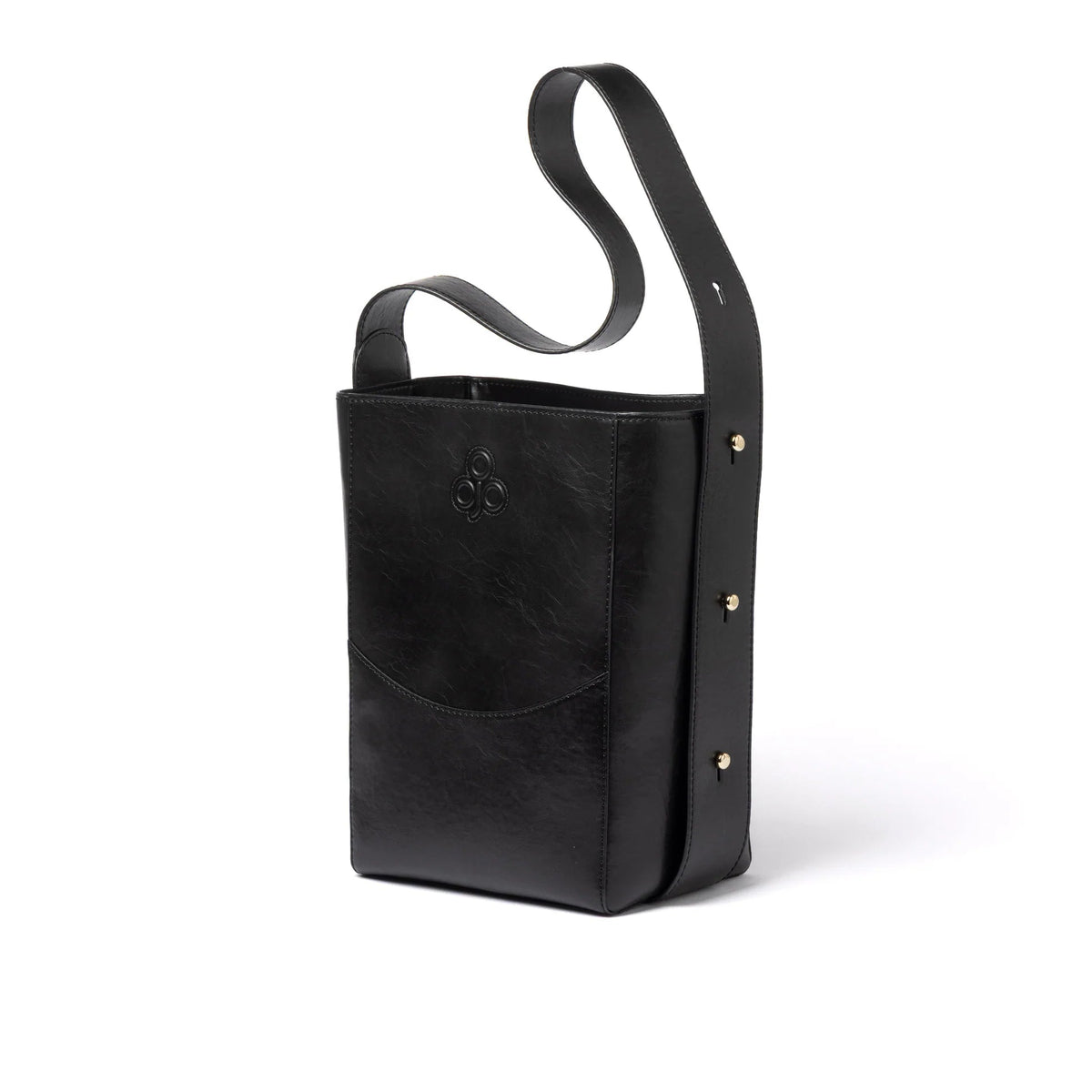 Sac seau Aria noir - olive - Farmatuur