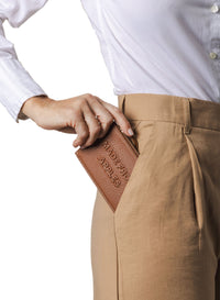 Porte-cartes Ava Cognac - pomme - Farmatuur