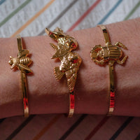 Bracelet scarabées (double) - Farmatuur