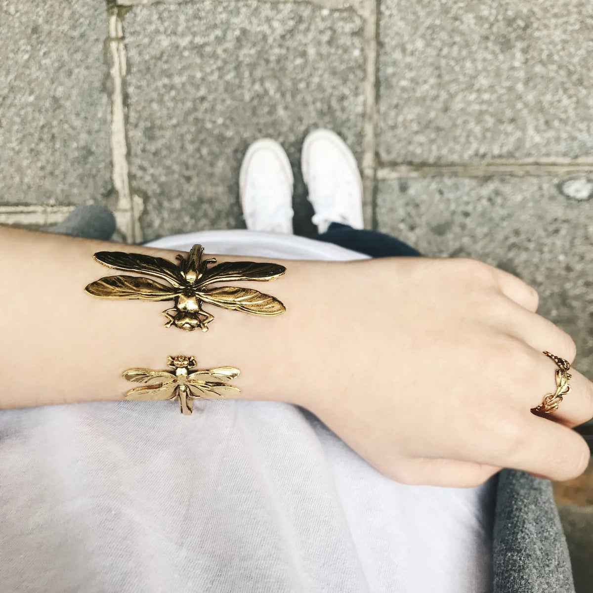 Bracelet libellule (double) - Farmatuur