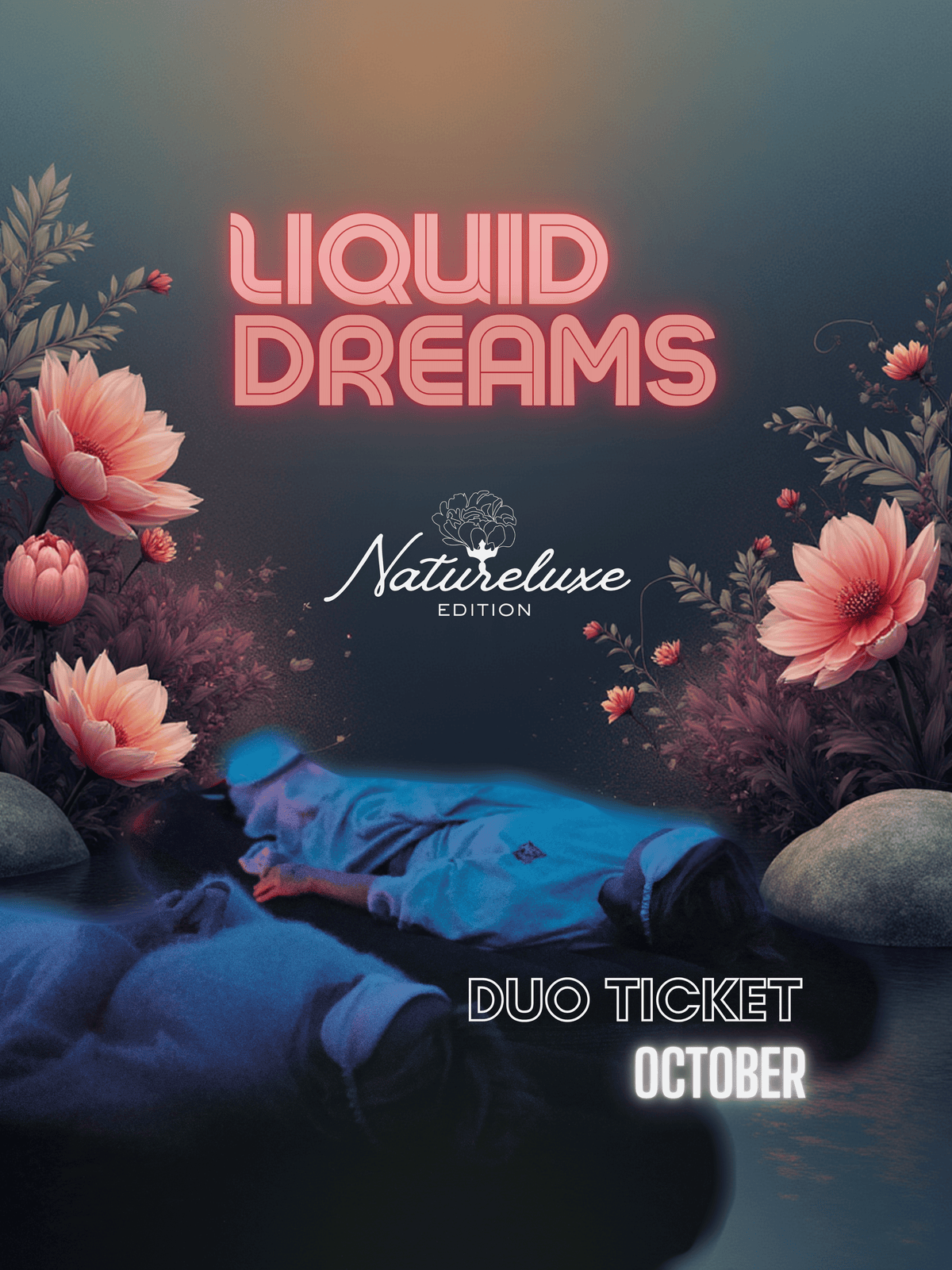 Ticket duo, NatureLuxe, Liquid Dreams - octobre - Farmatuur