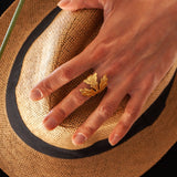 Bague feuille d'érable Ella - Farmatuur