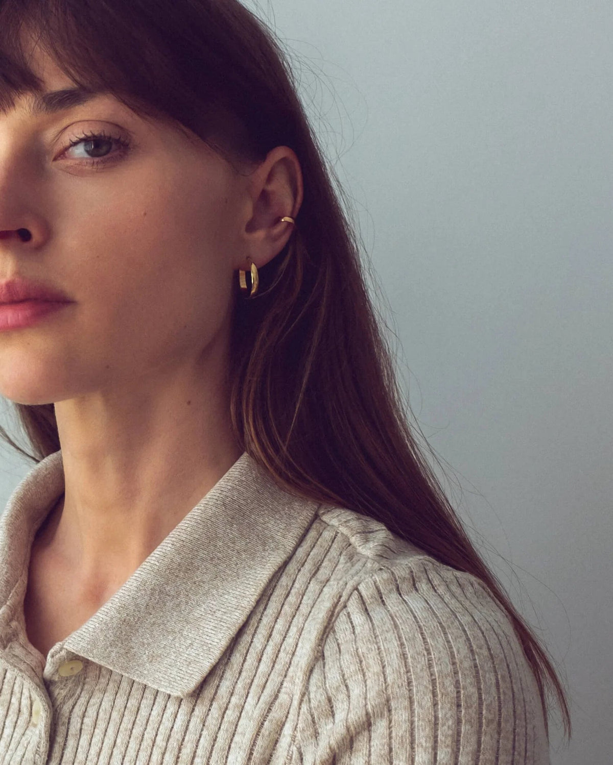 Essential Ear Cuff - Solid Gold - Farmatuur