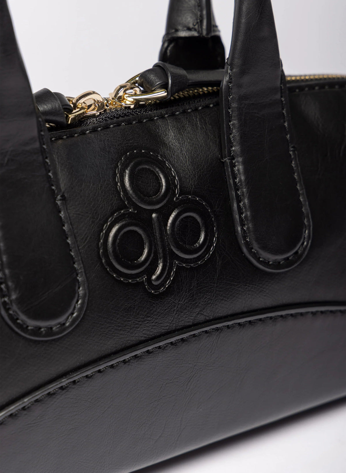 Sac baguette Gilda noir - olive - Farmatuur