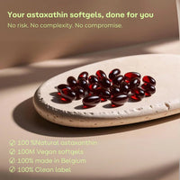 Natural Astaxanthin (4 mg/60 Vegan Capsules) - Farmatuur