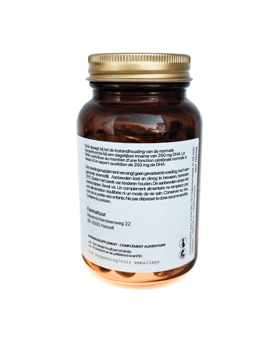 Huile de poisson oméga-3 EPAX 1000 mg 60 gélules - Farmatuur