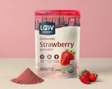 Poudre de fraise bio - Fibres du fruit entier, polyphénols & douceur naturelle - Farmatuur