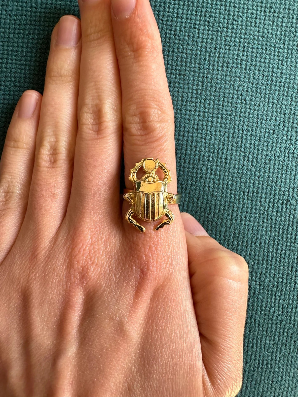 Bague scarabée - Farmatuur