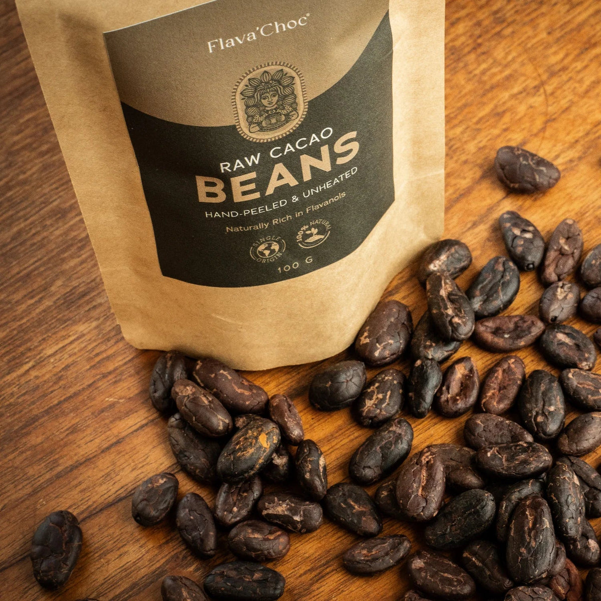 Fèves de cacao non torréfiées - Farmatuur