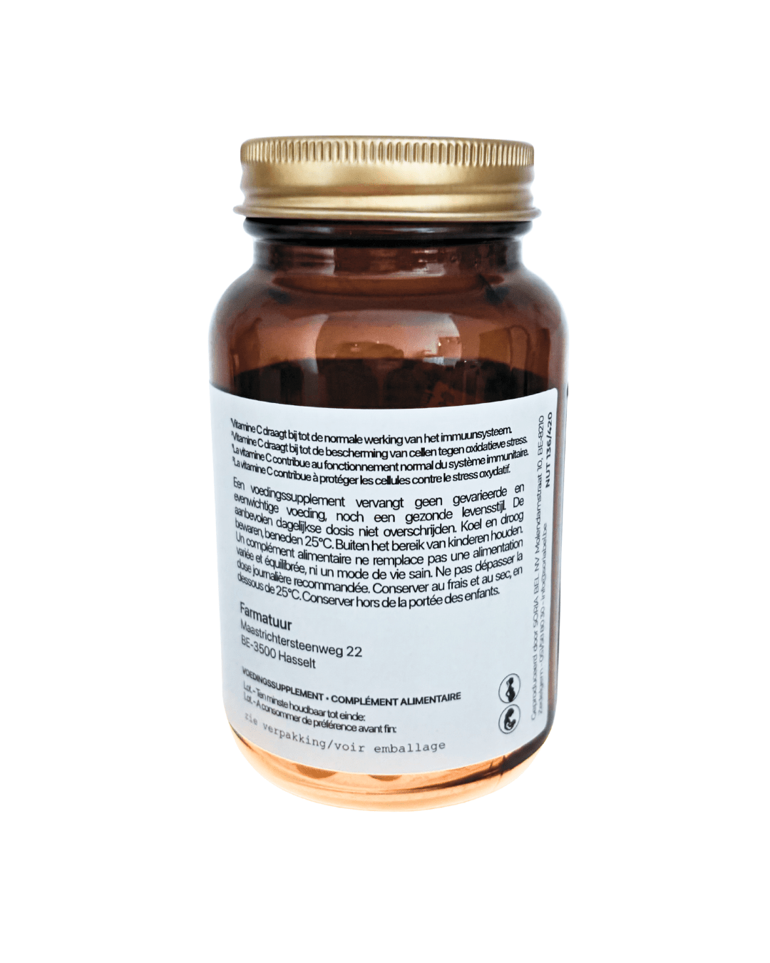 Vitamin C 500 mg - immunity & antioxidant support - Farmatuur